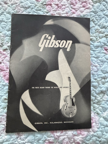 Catalogo gibson 1947 raro vcg - gibson,