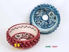 Lavello Pigna Decorato in Ceramica di Caltagirone ø33cm - Vari Colori