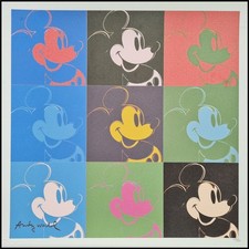 ANDY WARHOL * Topolino *