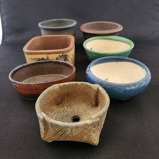 Set Di 7 Piccole Vasi Bonsai