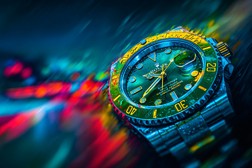 Rolex submariner pop art 36x24 - rolex,