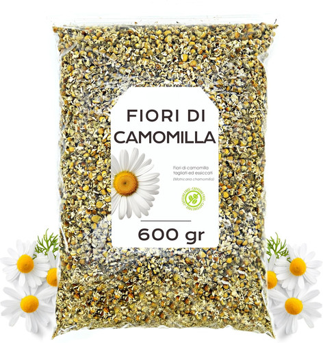 Camomilla fiori 600 - camomilla, gr