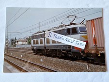Fotografia Stazione di Zambra Locomotore Elettrico FS E 656.101 Aprile 1998
