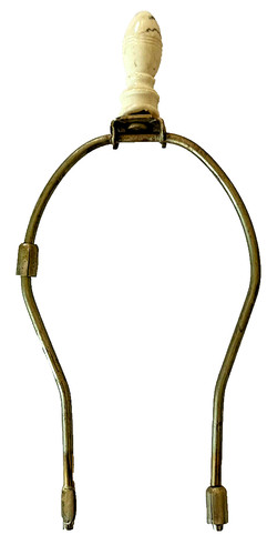 Paralume vintage arpa plastica