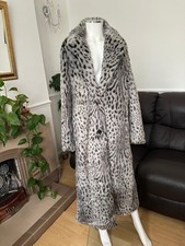 ZARA ANIMAL PRINT FAUX FUR