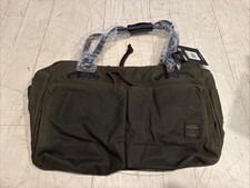 Borsone Filson 48 ore in tessuto di latta verde lontra nuovo con etichette 2025 con tracolla