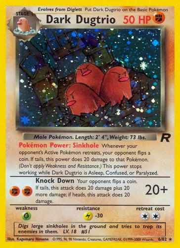 Dark dugtrio pokemon - dugtrio,