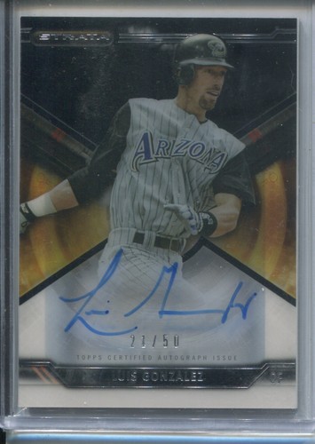 2015 topps strata auto nero - topps,