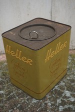 Scatola latta Heller Confiserie speciale Vienna Belfast New York Torino