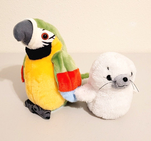 Peluche pezzi pappagallo - peluche,