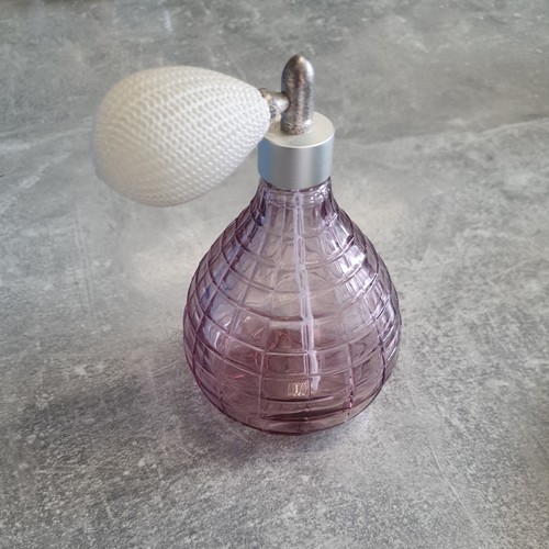 Purple handmade glass - glass, perfume