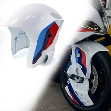 Motorcycle White Front Fender