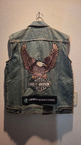 Harley davidson gilet denim - harley-davidson,