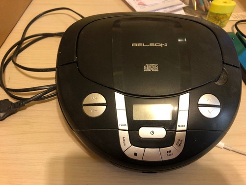 Lettore portatile radio fm - cd,