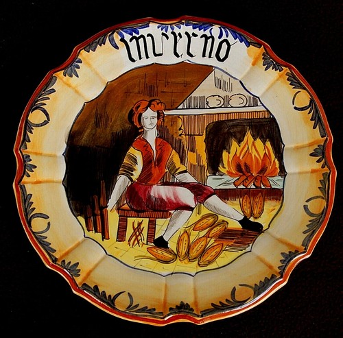 Piatto ceramica bassano 4 - ceramica,