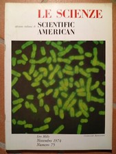 Le Scienze (Scientific American ed. ITA) N. 75 - Rivista Novembre 1974