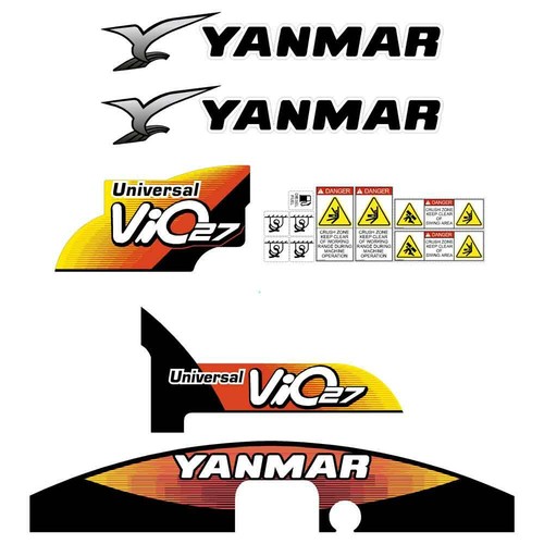 Yanmar vio27 decalcomanie - yanmar, vio27-5