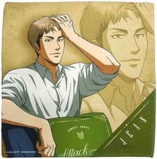 Attacco Dei Giganti Asciugamano Di Jean Kirstein TENUGUI Collezione Limitata E7