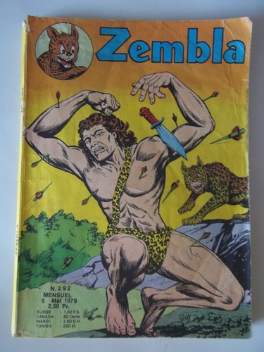1979 bande dessinée zembla - bande,
