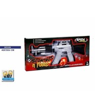 Scontro A Fuoco Mitra Fucile Con Luci E Suoni A Batterie Giocattolo Gioco Bambin