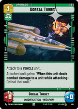 Dorsal Turret - FOIL - Jump to Lightspeed - Star Wars Unlimited