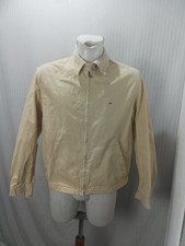 articolo e4824 giacca uomo Elvstrom anni 90 taglia L gialla cotone , misure  son