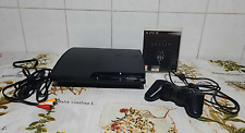 Playstation 3 ps3 console slim usata giochi Skyrim 120GB con controller cavi
