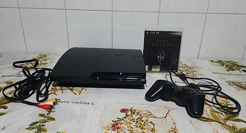 Playstation ps3 console slim - ps3,