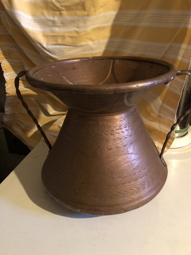 Vaso rame due manici - due,