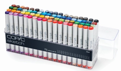 Copic schizzo colori set a - copic, 72