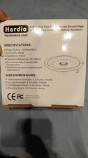 Herdio 6,5" 4 pz Altoparlanti
