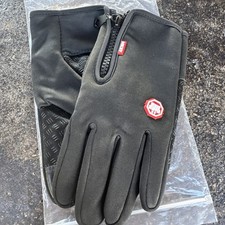 Guanti neri unisex antivento