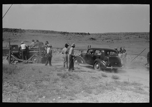 Wagon mound new mexico 1939 - wagon,