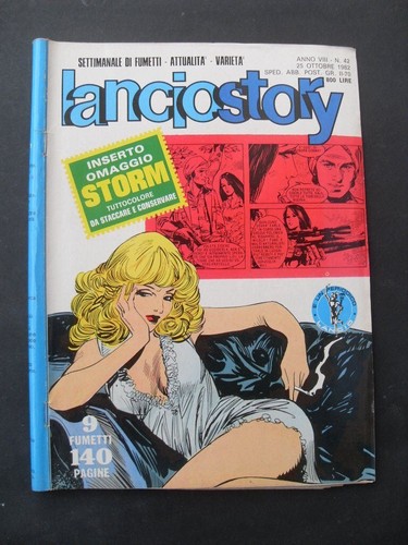 1982 fumetto lancio story - lancio, n.42