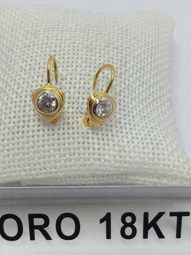 Orecchini oro giallo 750 18 - oro,