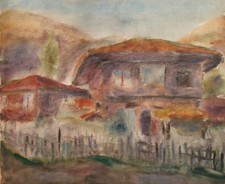 Dipinto vintage acquerello