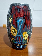 Vaso ceramico vintage stile - vaso,