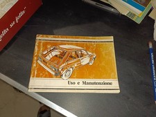 LIBRETTO USO E MANUTENZIONE