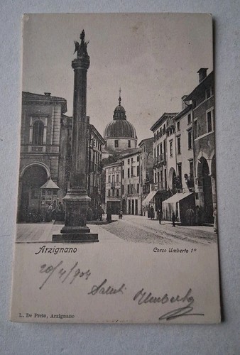 Cartolina arzignano corso - cartolina,