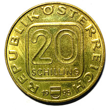 Austria 20 schilling, 1995