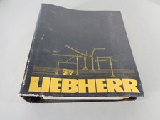 ' Uso + Catalogo Ricambi Liebherr Gru a Torre 180 Ec-H Supporto 06/1993