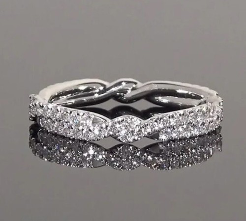 Anello impilabile delicato