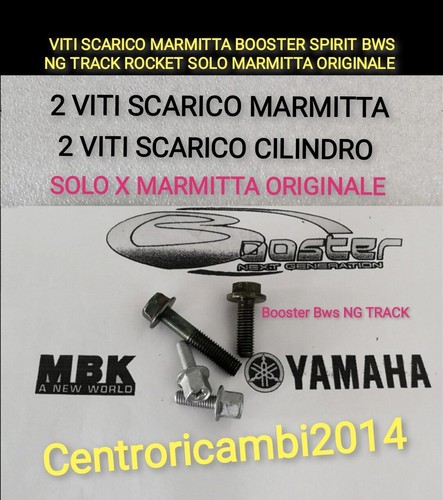 Viti scarico marmitta booster - viti,