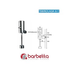 RUBINETTO A FOTOCELLULA DA ESTERNO PER ORINATOIO RICAMBIO TREMOLADA 8112BATTERY