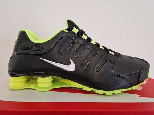 Nike shox nera verde fluo - nike,