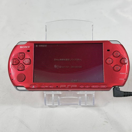 Sony psp 3000 console rossa - sony, psp-3000