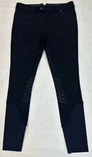 Nuovi calzoni Samshield uomo blu scuro al ginocchio equitazione caccia taglia 42 US 32