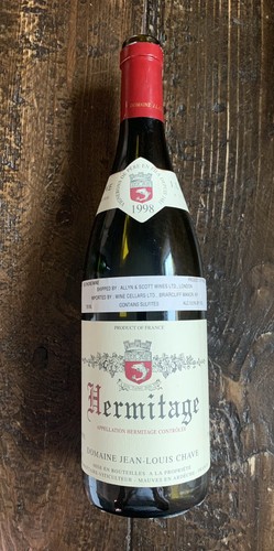 Bottiglia vino hermitage - vino,
