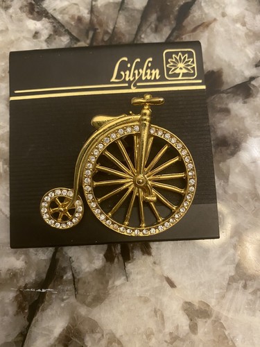 Spilla bicicletta cristallo