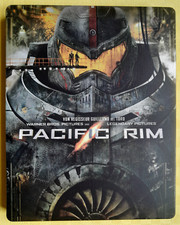 PACIFIC RIM (2013) - STEELBOOK BLU-RAY + ARTCARD Audio Inglese Tedesco